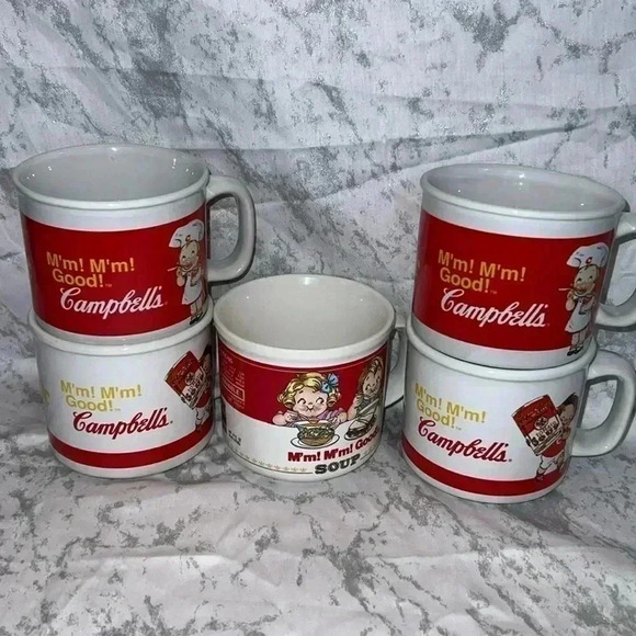 Campbells Soup Mugs - Picture 1 of 3